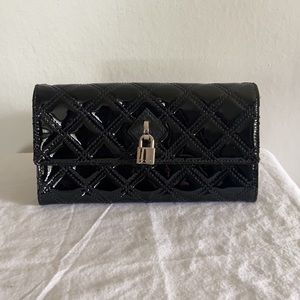 NWOT Marc Jacobs Patent Leather XL Wallet